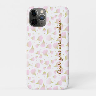 Case-Mate iPhone Case Élégant rose poudré personnalisé avec citation