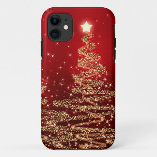 Case-Mate iPhone Case Élégant sapin rouge de Noël