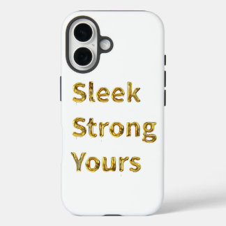 Coque Pour iPhone 16 Élégant. Strong. Les vôtres
