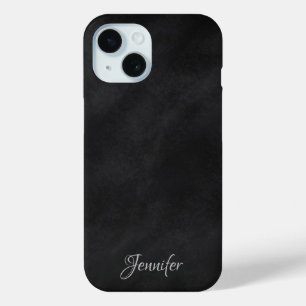 Coque Case-Mate iPhone Elégant tableau noir avec nom