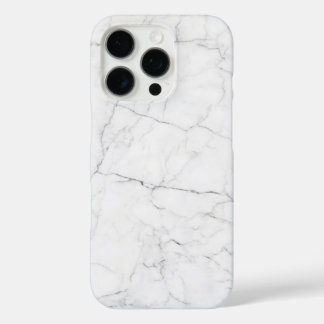 Coque iPhone 16 Pro Elegant White Marble