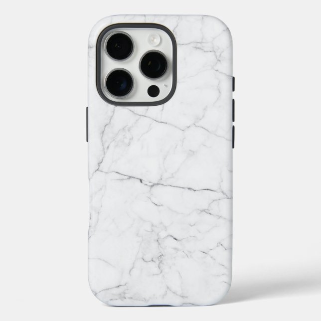 Coques Case-Mate iPhone Elegant White Marble  (Verso)
