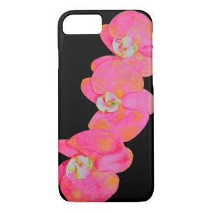 Case-Mate iPhone Case Elégante aquarelle rose Orchidée peinture