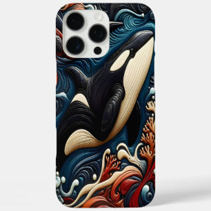 Coque iPhone 16 Pro Max Elégante baleine : La beauté des océans