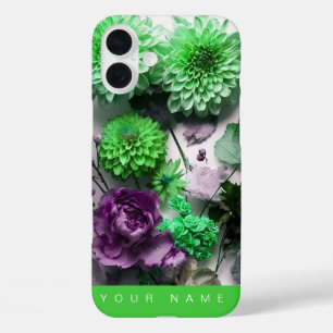 Coque Pour iPhone 16 Plus Élégante Essence verte