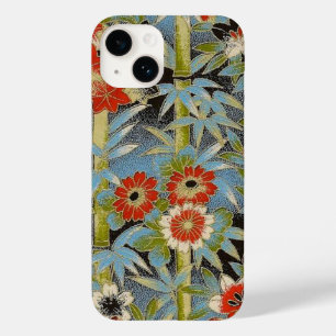 Coque Case-Mate iPhone Elégante Fleurs de bambou en fils de washi japonai