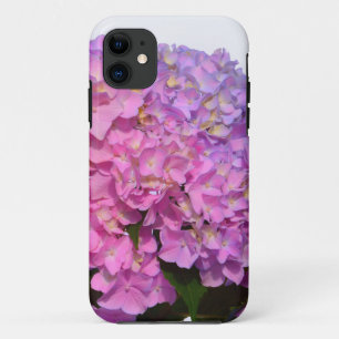 Etui iPhone Case-Mate Elégante florales violettes roses hydrangées