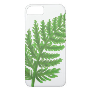 Coque Case-Mate iPhone Élégante fougères vertes feuilles de bois