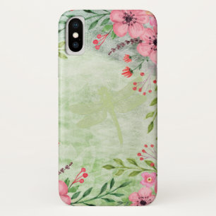 Etui iPhone Case-Mate Élégante illustration de libellule florale à l'aqu