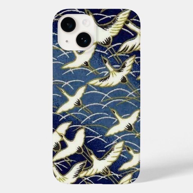 Coques Case-Mate iPhone Elégante Japonaise Washi Origami Grues Lucky (Verso)