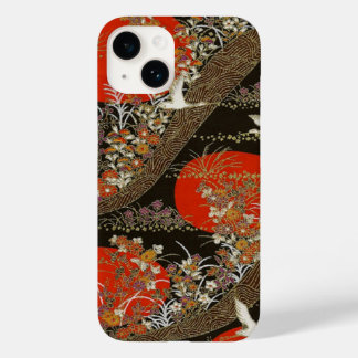Coque Case-Mate iPhone Elégante Japonaise Washi Origami Grues Lucky