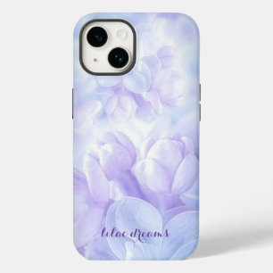 Coque Case-Mate iPhone Elégante Lilac Fleurs violettes Lumière Design