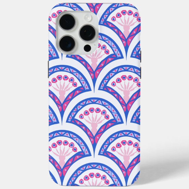 Coques Case-Mate iPhone Élégante œuvre d'art ornementale vintage (Verso)