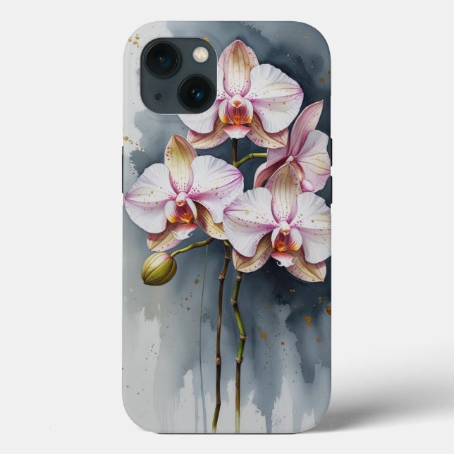 Coques Case-Mate iPhone Elégante orchidée pour un design floral raffiné (Verso)