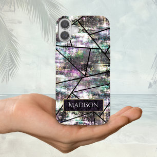 Coque Pour iPhone 16 Élégante parties scintillant girly iridescente