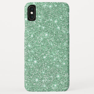 Case-Mate iPhone Case Elégante Parties scintillant verte Turquoise aux