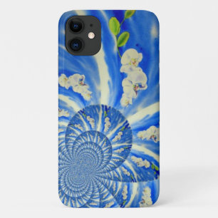 Case-Mate iPhone Case Elégante peinture à l'aquarelle d'orchidée blanche