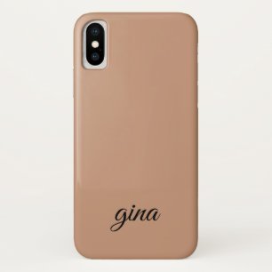 Case-Mate iPhone Case Elégante Personnaliser Brown tendance