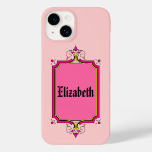 Coque Case-Mate iPhone Élégante plaque de livre encadrée