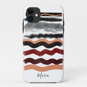 Case-Mate iPhone Case Elégante signature bohème et or noir