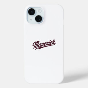 Coque Case-Mate iPhone Élégante typographie de Maverick