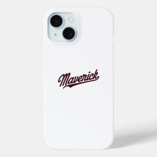 Coque Case-Mate iPhone Élégante typographie de Maverick