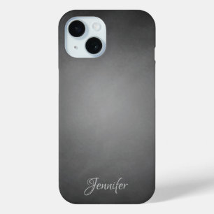 Coque Case-Mate iPhone Élégante Vignette de tableau noir avec nom