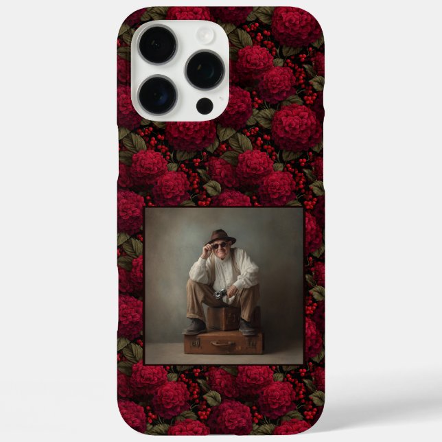 Coques Case-Mate iPhone Élégantes Filles Cadeau Hydrangeans Fleur Photo  (Verso)
