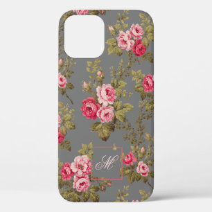 Case-Mate iPhone Case Élégants Roses Vintages avec Arrière - plan mon