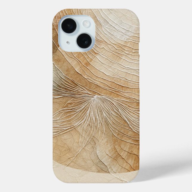 Coques Case-Mate iPhone Élément bohème bohème neutre aéré naturel (Verso)