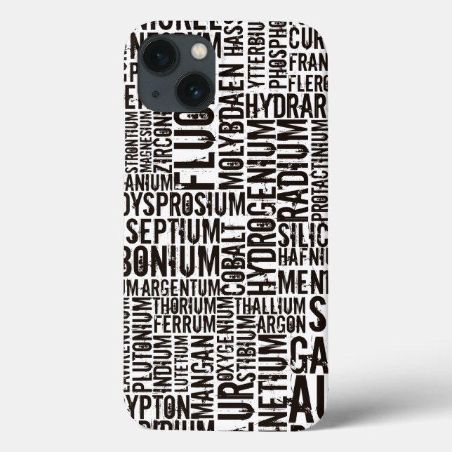 Coques Case-Mate iPhone Éléments chimiques... Boîtier iPhone en bois sculp (Verso)
