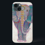 Coques Pour iPhone Eléphant asiatique zen<br><div class="desc">Eléphant asiatique zen. Artiste : Chariklia Zarris. ID d'image : 107597GG.</div>