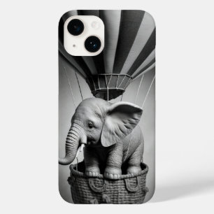 Coque Case-Mate iPhone Elephant bébé dans un ballon à air chaud