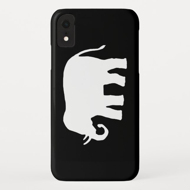 Coques Case-Mate iPhone Eléphant blanc (Dos)