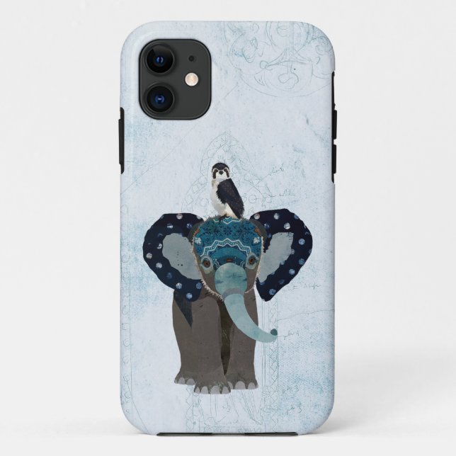 COQUES Case-Mate iPhone ELEPHANT & BLUE FALCON (Dos)