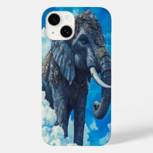 Coque Case-Mate iPhone 🐘 Éléphant céleste