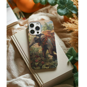 Case-Mate iPhone Case Éléphant Impérial & Pavillon Doré Vintage