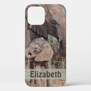 Etui iPhone Case-Mate Eléphant mère et bébé