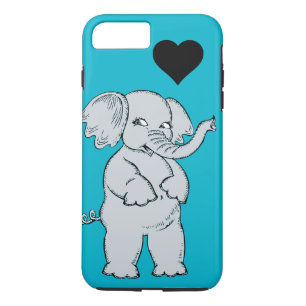 Coque iPhone 7 Plus Éléphant mignon