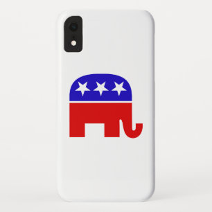 Coque Pour iPhone XR Eléphant républicain
