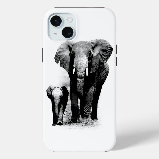 Coques Case-Mate iPhone Eléphants (Verso)