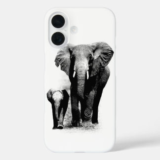 Coque Pour iPhone 16 Eléphants