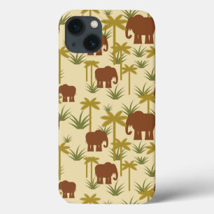 Coques Pour iPhone Elephants And Palms