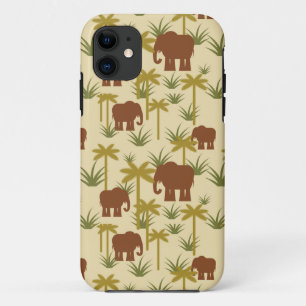 Coque Case-Mate Pour iPhone Éléphants Et Palmiers Au Camouflage