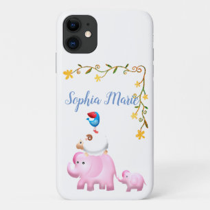 Case-Mate iPhone Case Eléphants, moutons et oiseaux Tour des animaux