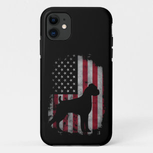 Case-Mate iPhone Case Éleveur de chiens Boxer américains pour chiots Éta