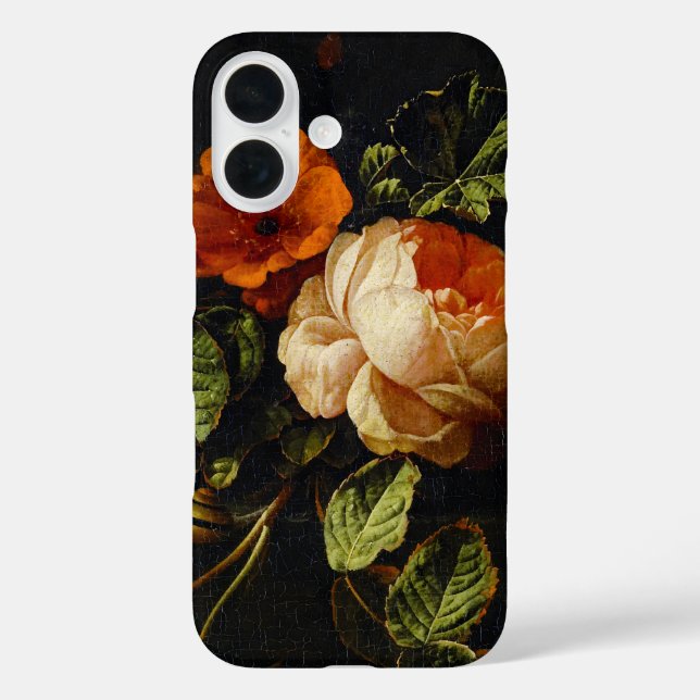 Coques Case-Mate iPhone Elias van den Broeck, Still Life avec des Roses (Verso)