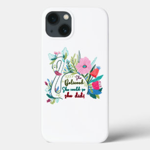 Case-Mate iPhone Case Elle croyait qu'elle pouvait faire du cygne avec d