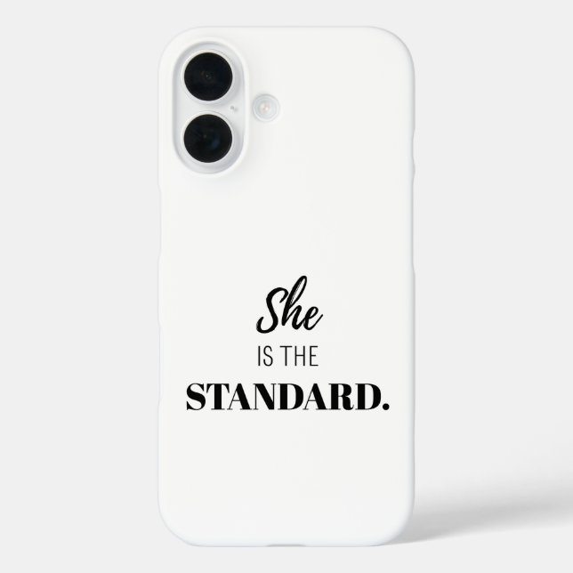 Coques Case-Mate iPhone Elle est la référence – Un féminisme audacieux et  (Verso)