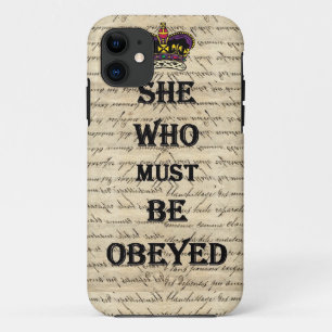 Coque Case-Mate Pour iPhone Elle qui doit être obéie